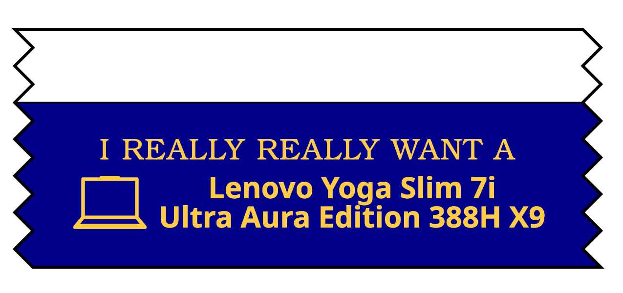 I Really Really Want a Lenovo Yoga…