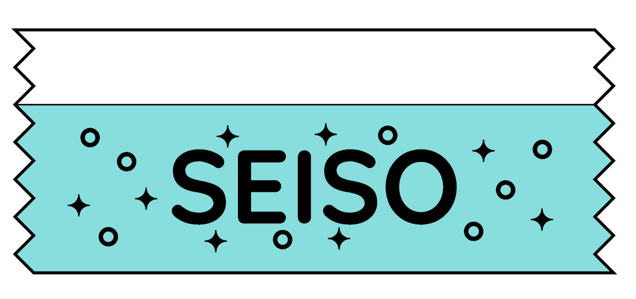 Sample of "Seiso" ribbon